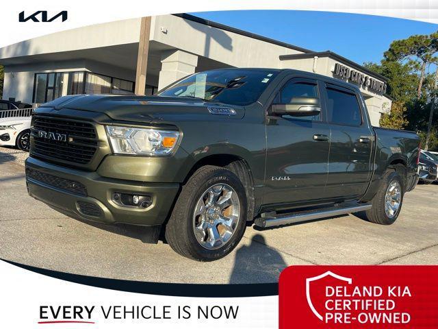 used 2021 Ram 1500 car, priced at $34,890