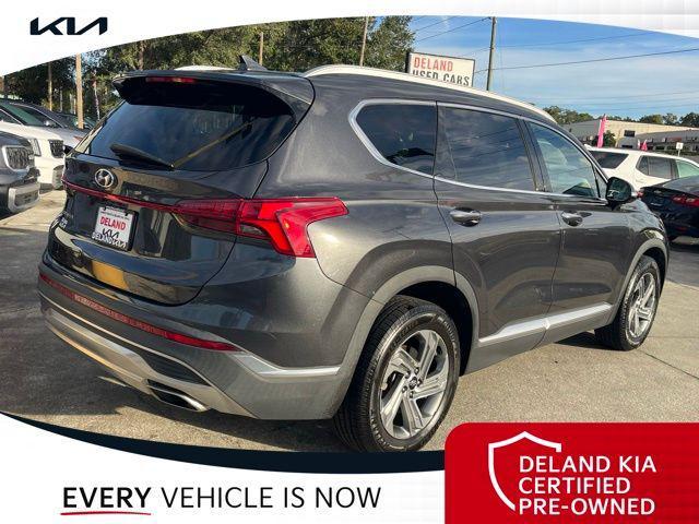 used 2021 Hyundai Santa Fe car, priced at $18,790