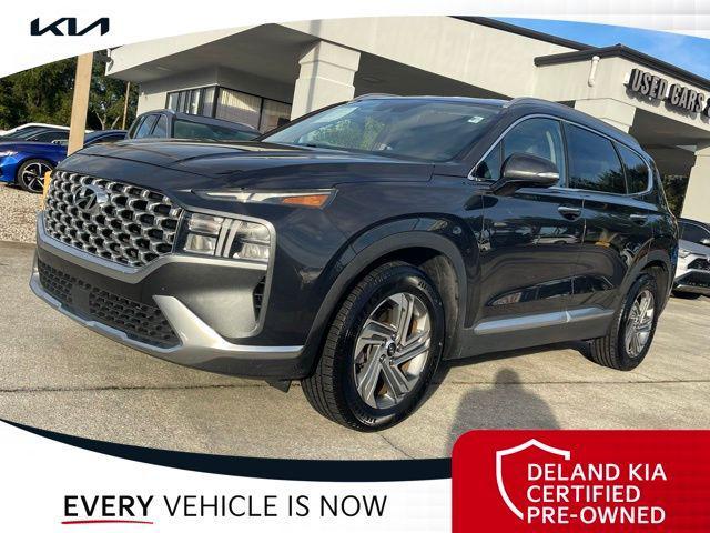 used 2021 Hyundai Santa Fe car, priced at $18,790