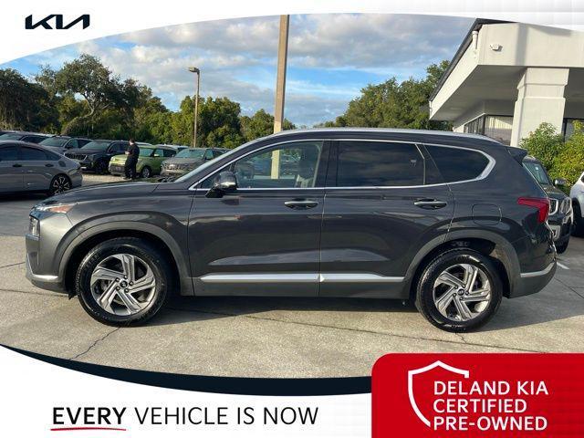 used 2021 Hyundai Santa Fe car, priced at $18,790