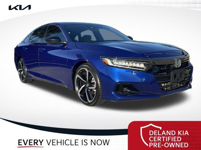 used 2021 Honda Accord car, priced at $19,302