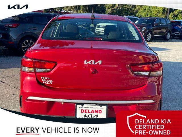 used 2023 Kia Rio car, priced at $14,190