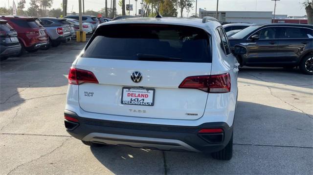 used 2022 Volkswagen Taos car, priced at $18,850