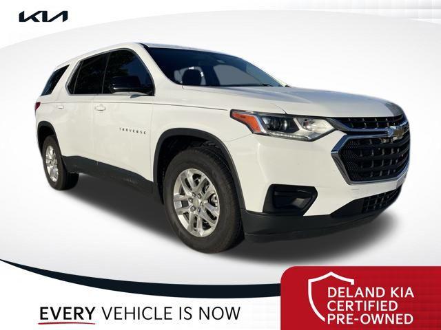used 2020 Chevrolet Traverse car, priced at $18,990