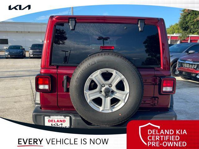 used 2021 Jeep Wrangler Unlimited car, priced at $28,960