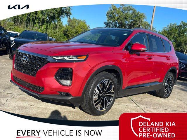 used 2020 Hyundai Santa Fe car, priced at $25,948