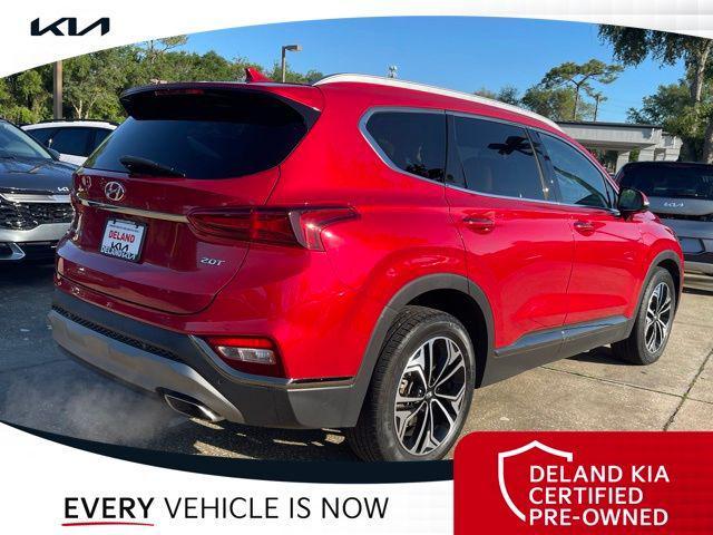used 2020 Hyundai Santa Fe car, priced at $25,948