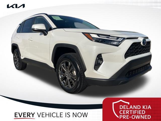 used 2023 Toyota RAV4 Hybrid car, priced at $34,880