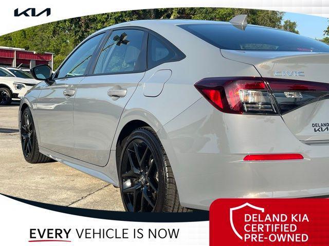 used 2025 Honda Civic car, priced at $29,192