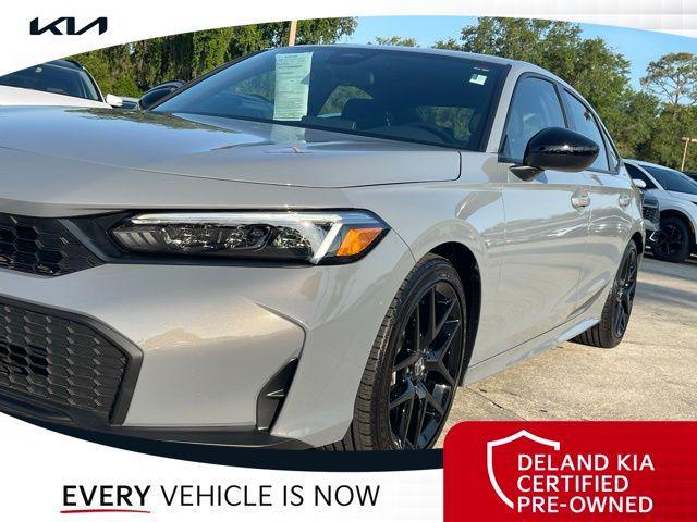 used 2025 Honda Civic car, priced at $29,192