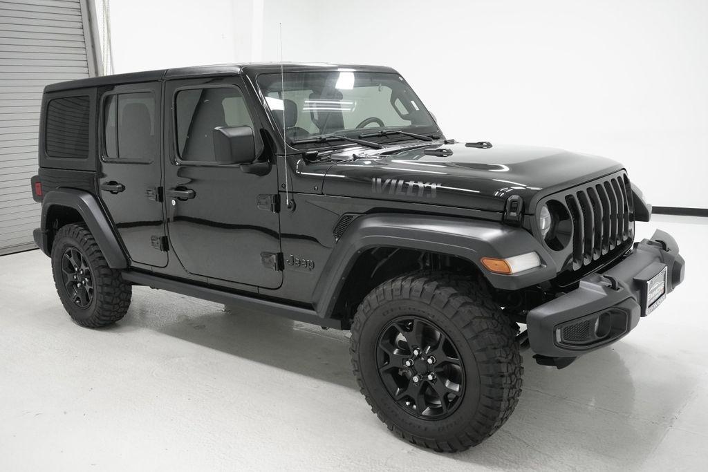 used 2021 Jeep Wrangler car, priced at $29,999