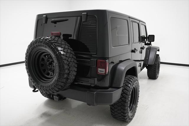 used 2017 Jeep Wrangler Unlimited car, priced at $23,999