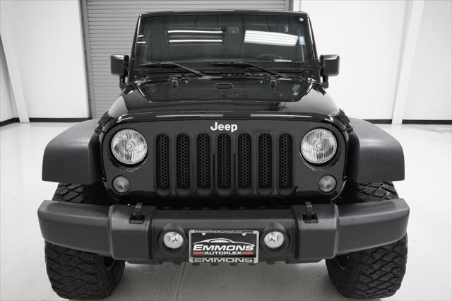 used 2017 Jeep Wrangler Unlimited car, priced at $23,999