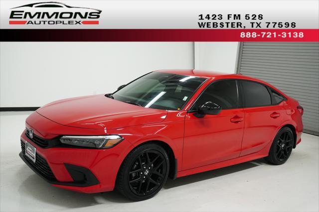 used 2022 Honda Civic car, priced at $23,999