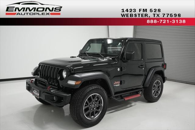 used 2020 Jeep Wrangler car, priced at $26,999