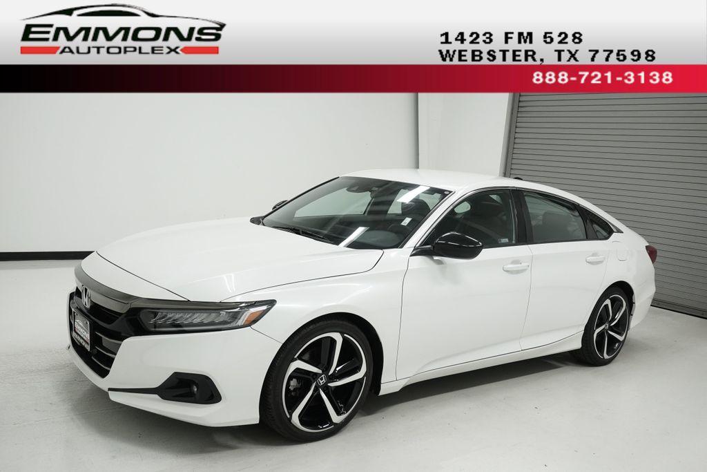 used 2021 Honda Accord car, priced at $23,999