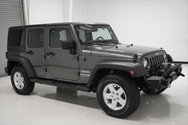 used 2018 Jeep Wrangler JK Unlimited car, priced at $23,999