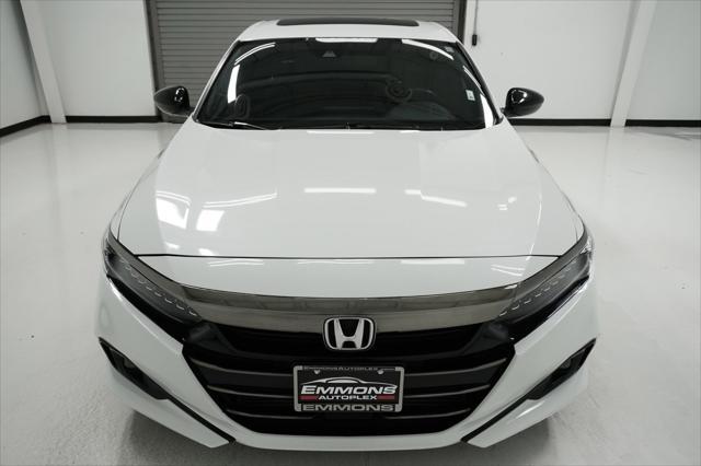 used 2021 Honda Accord car, priced at $24,999