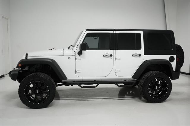 used 2015 Jeep Wrangler Unlimited car, priced at $20,999