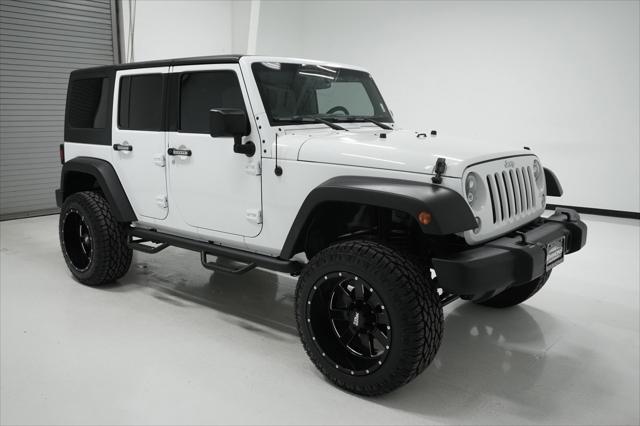 used 2015 Jeep Wrangler Unlimited car, priced at $20,999