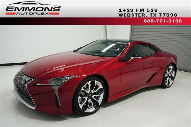 used 2021 Lexus LC 500 car, priced at $71,999