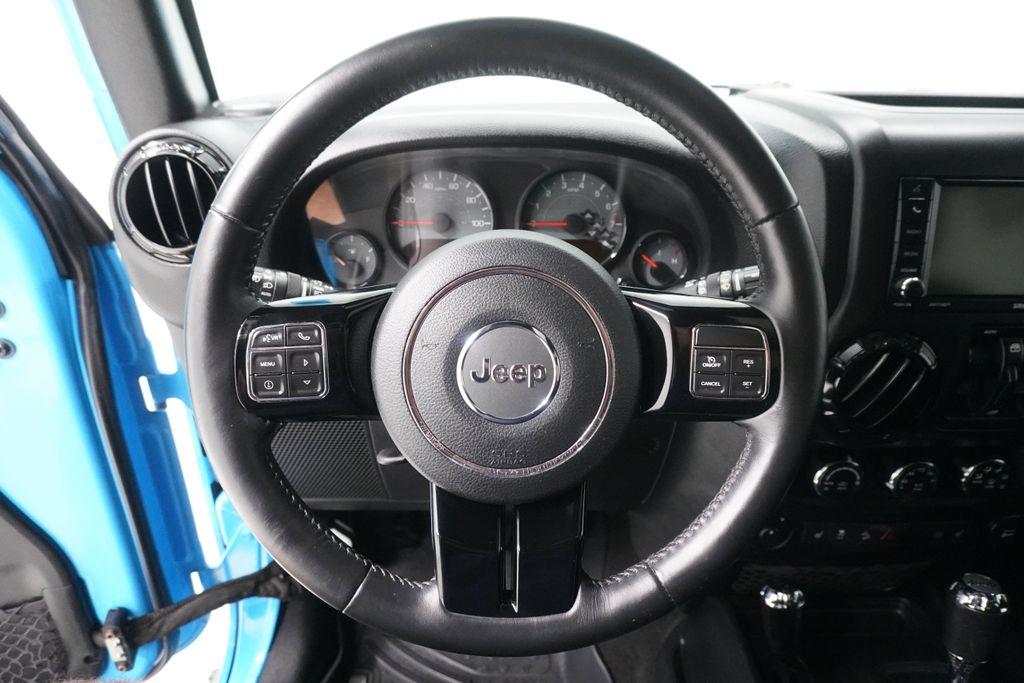 used 2017 Jeep Wrangler Unlimited car, priced at $24,998
