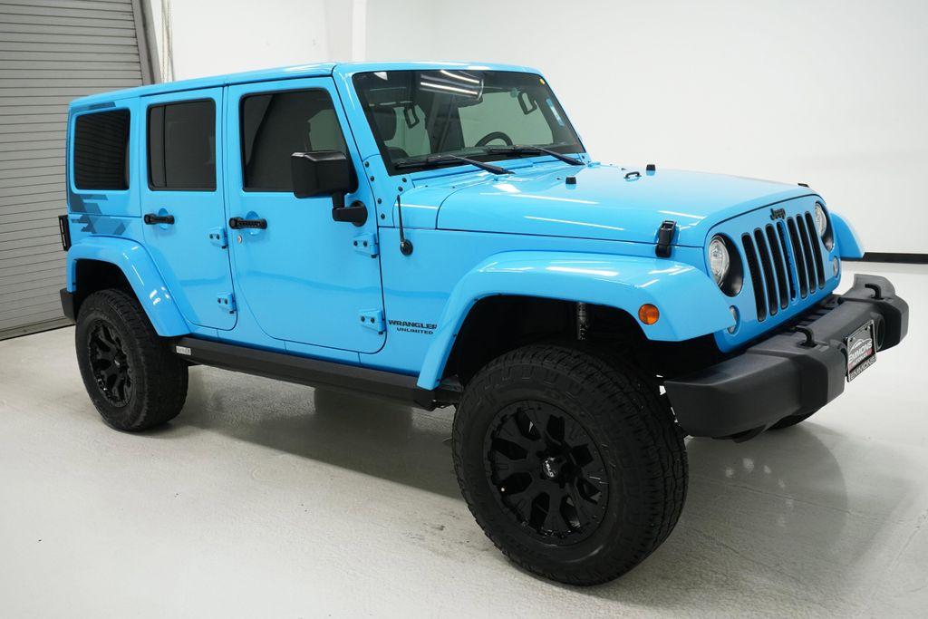 used 2017 Jeep Wrangler Unlimited car, priced at $24,998