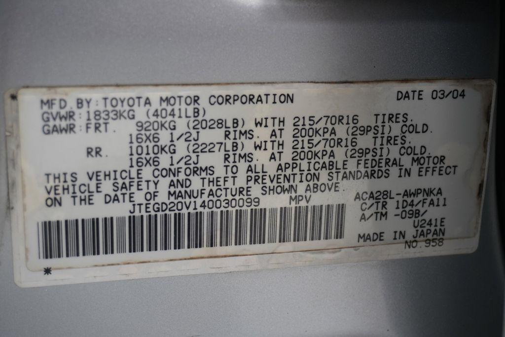 used 2004 Toyota RAV4 car, priced at $5,999