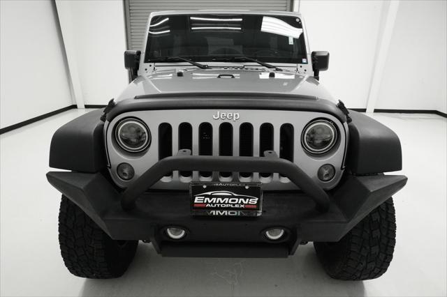 used 2014 Jeep Wrangler Unlimited car, priced at $20,995