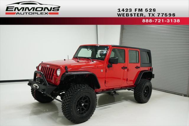 used 2009 Jeep Wrangler Unlimited car, priced at $18,999