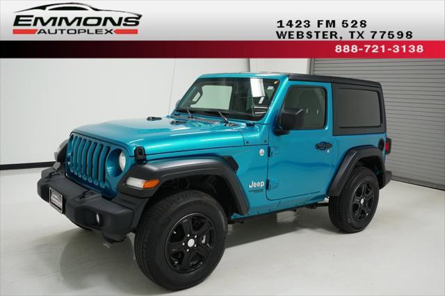 used 2020 Jeep Wrangler car, priced at $25,999