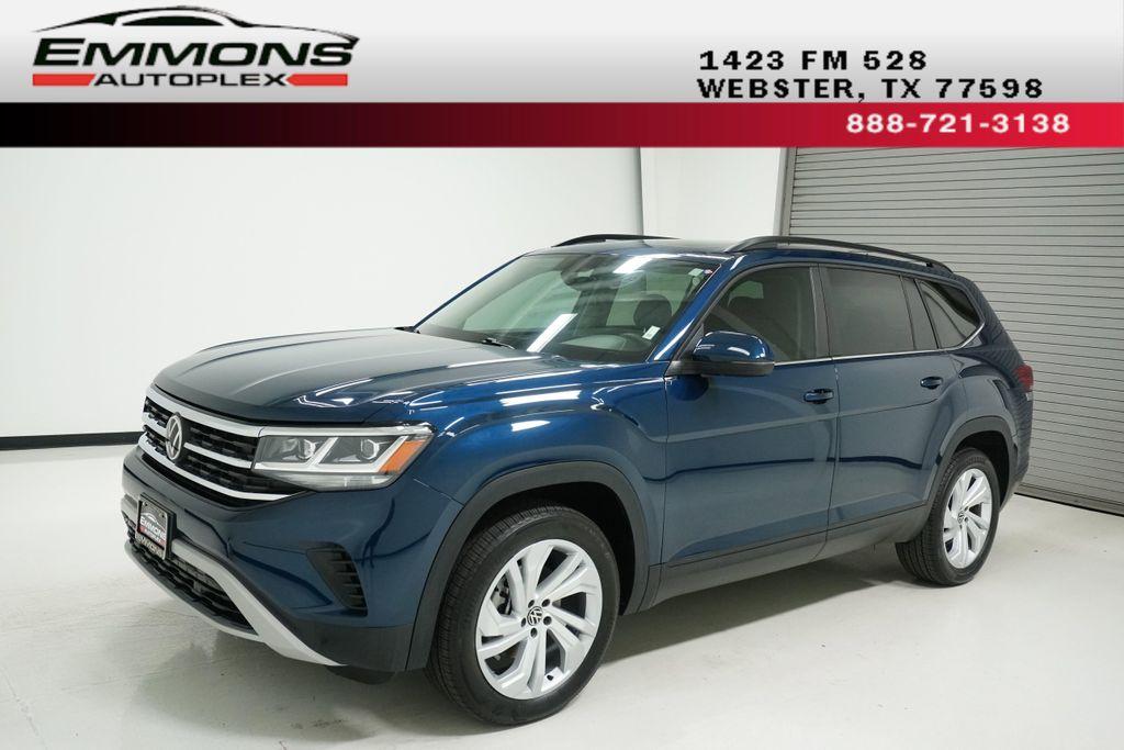 used 2021 Volkswagen Atlas car, priced at $23,998