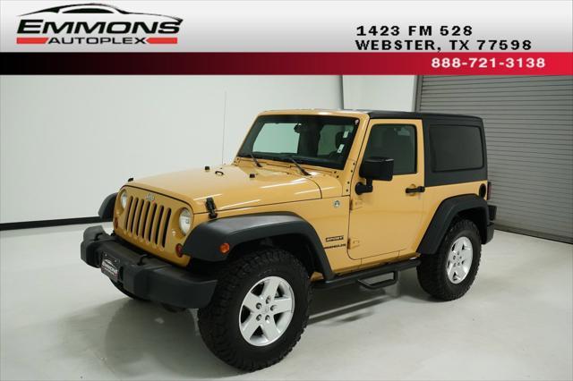 used 2013 Jeep Wrangler car, priced at $14,999