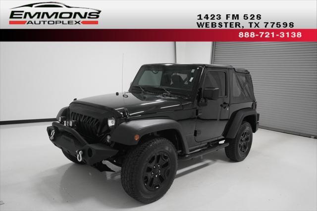 used 2015 Jeep Wrangler car, priced at $21,999