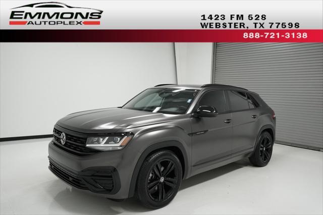 used 2022 Volkswagen Atlas Cross Sport car, priced at $31,999