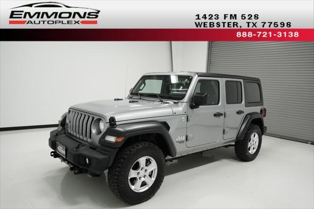 used 2020 Jeep Wrangler Unlimited car, priced at $27,999