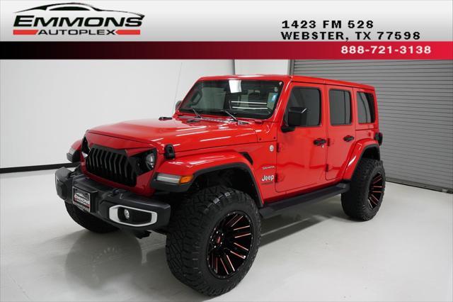 used 2021 Jeep Wrangler Unlimited car, priced at $32,999