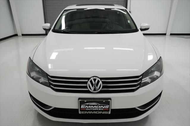 used 2013 Volkswagen Passat car, priced at $8,999