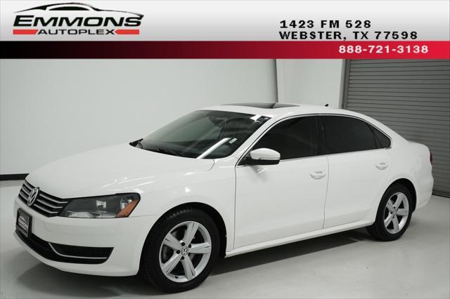 used 2013 Volkswagen Passat car, priced at $8,999