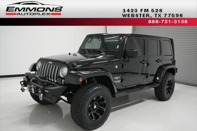 used 2018 Jeep Wrangler JK Unlimited car, priced at $25,999