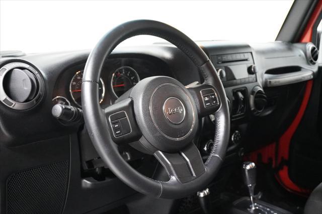 used 2015 Jeep Wrangler Unlimited car, priced at $21,999