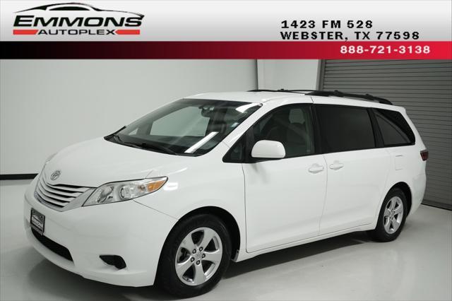 used 2016 Toyota Sienna car, priced at $19,999