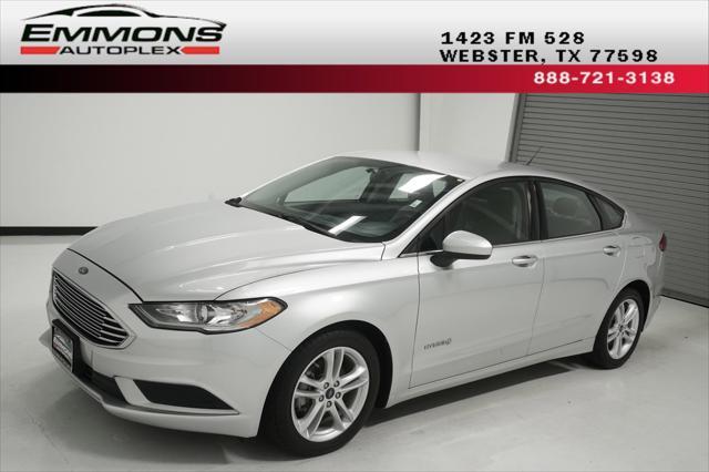 used 2018 Ford Fusion Hybrid car, priced at $12,994