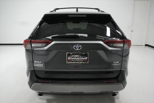 used 2021 Toyota RAV4 Hybrid car, priced at $34,998