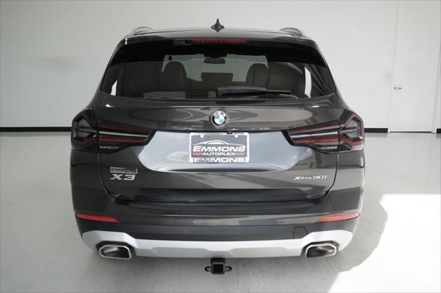 used 2022 BMW X3 car, priced at $33,999