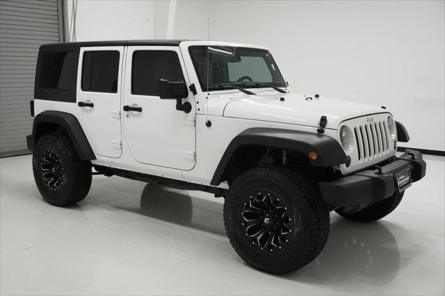 used 2016 Jeep Wrangler Unlimited car, priced at $22,997