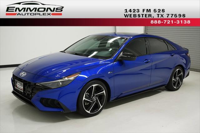 used 2021 Hyundai Elantra car, priced at $18,999