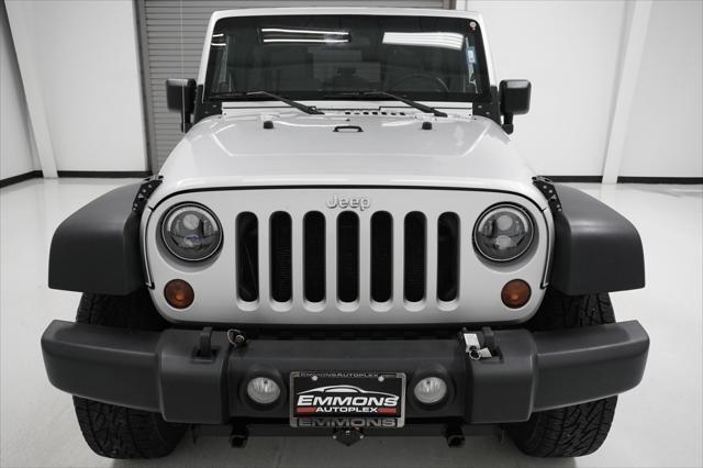 used 2009 Jeep Wrangler Unlimited car, priced at $18,999