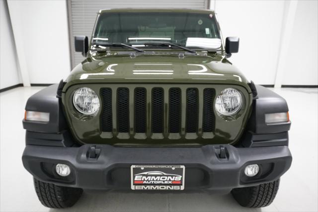 used 2021 Jeep Wrangler car, priced at $25,999