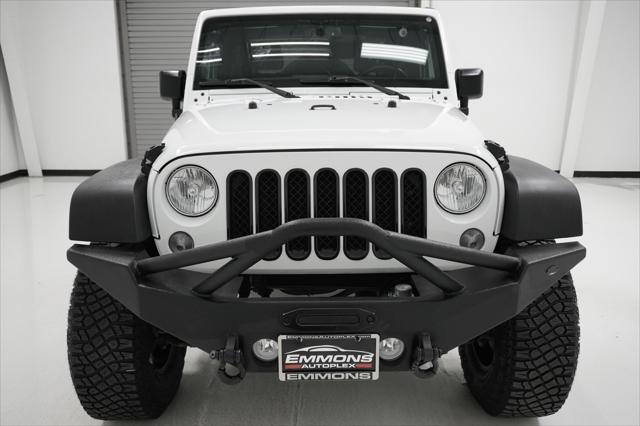 used 2016 Jeep Wrangler car, priced at $22,999